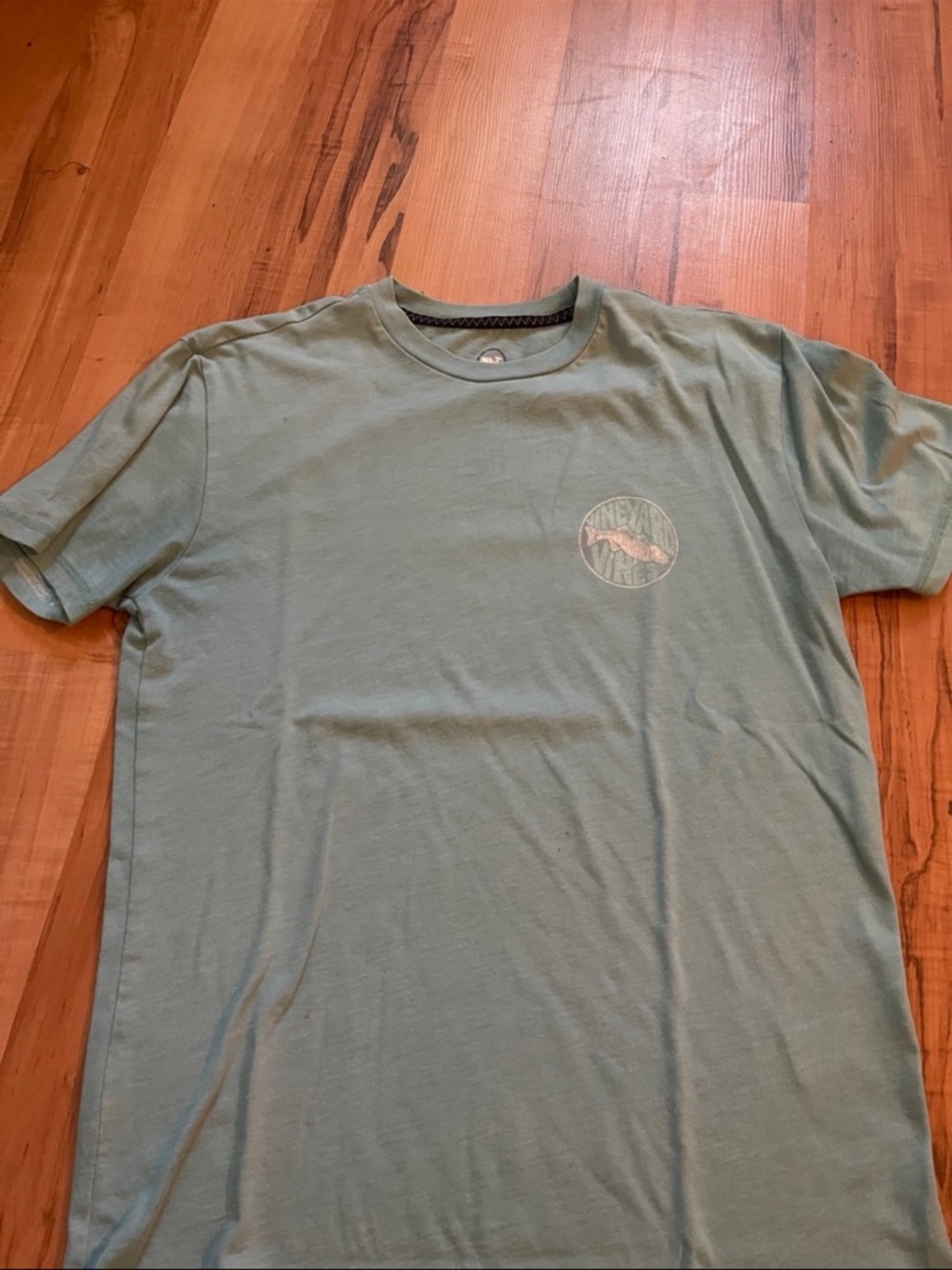 Vineyard Vines Short-Sleeve Crewneck T-Shirt in Sage Green